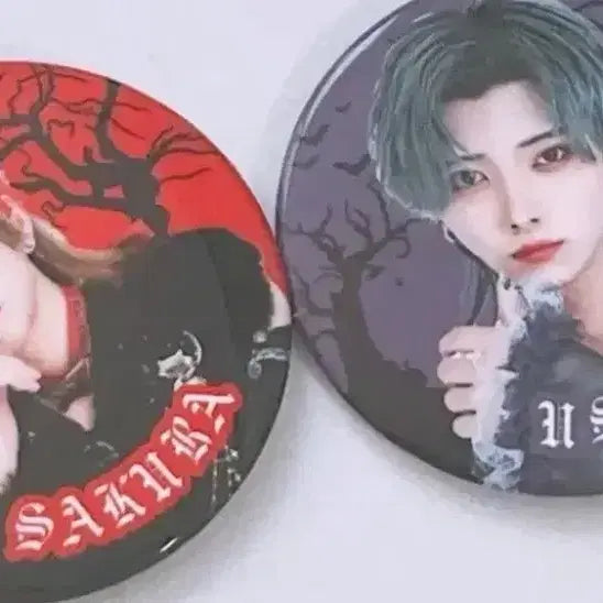 라부싯쿠 사쿠라 유손 할로윈 캔뱃지