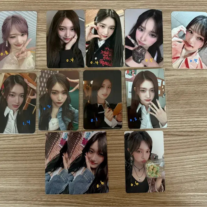 아이브 ive 미공포 앨포 포카 양도 원영 유진 레이 이서 가을 리즈