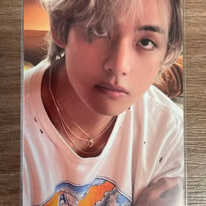 방탄 뷔 레이오버 포카