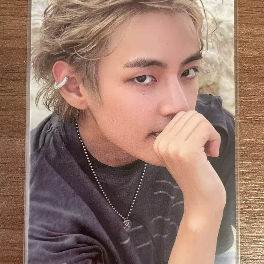 방탄 뷔 레이오버 포카