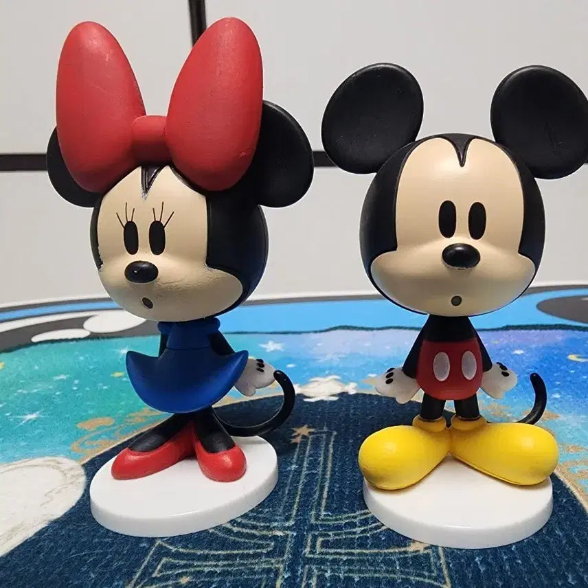 미키마우스 미니마우스 가챠 피규어 세트