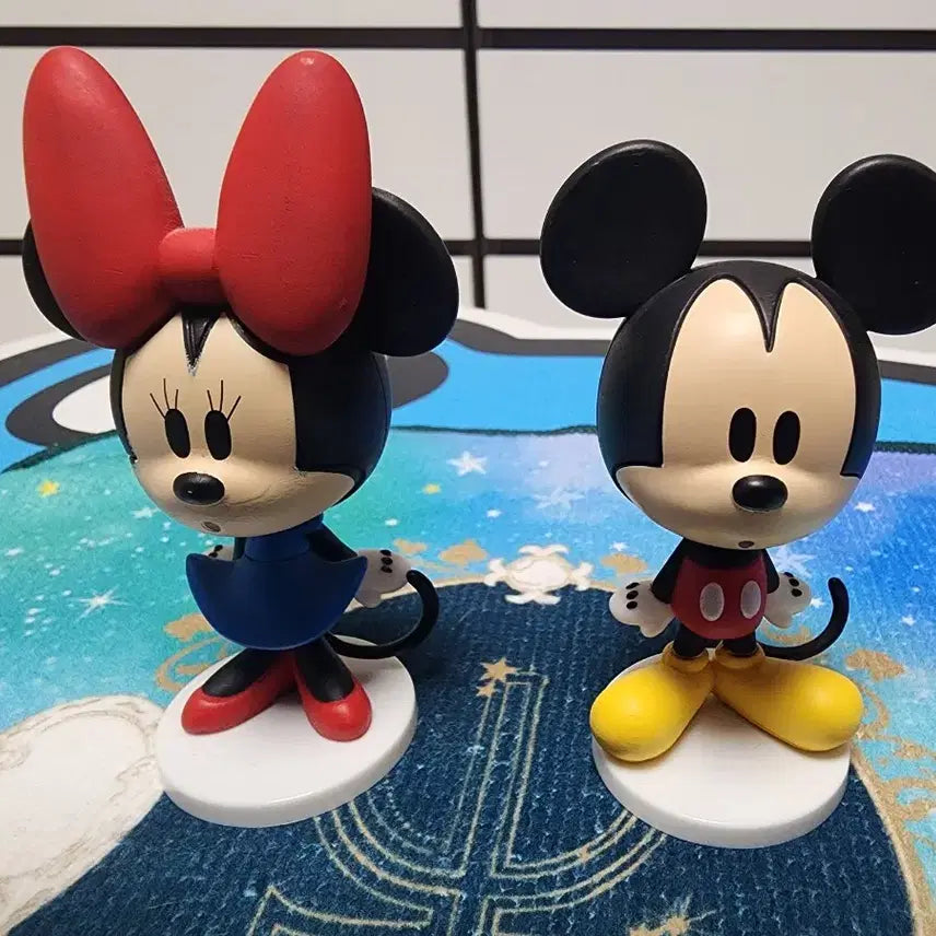 미키마우스 미니마우스 가챠 피규어 세트