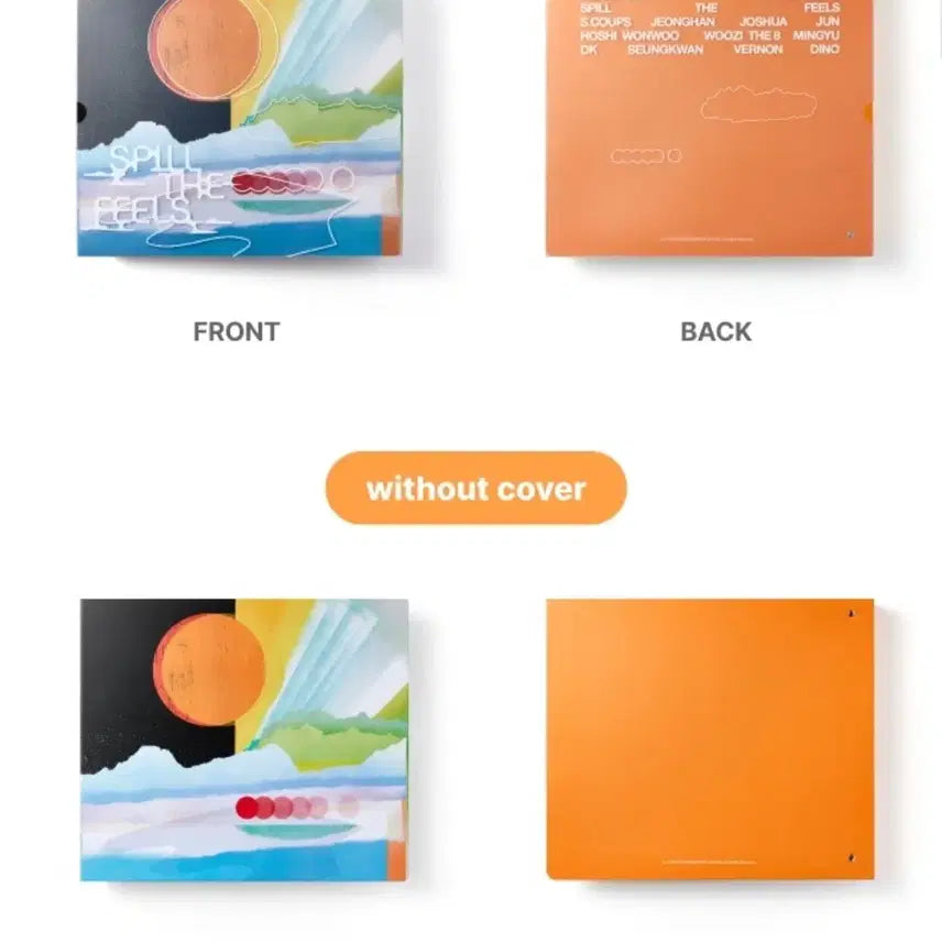 세븐틴  Spill The Feels 공식 굿즈 13인 바인더