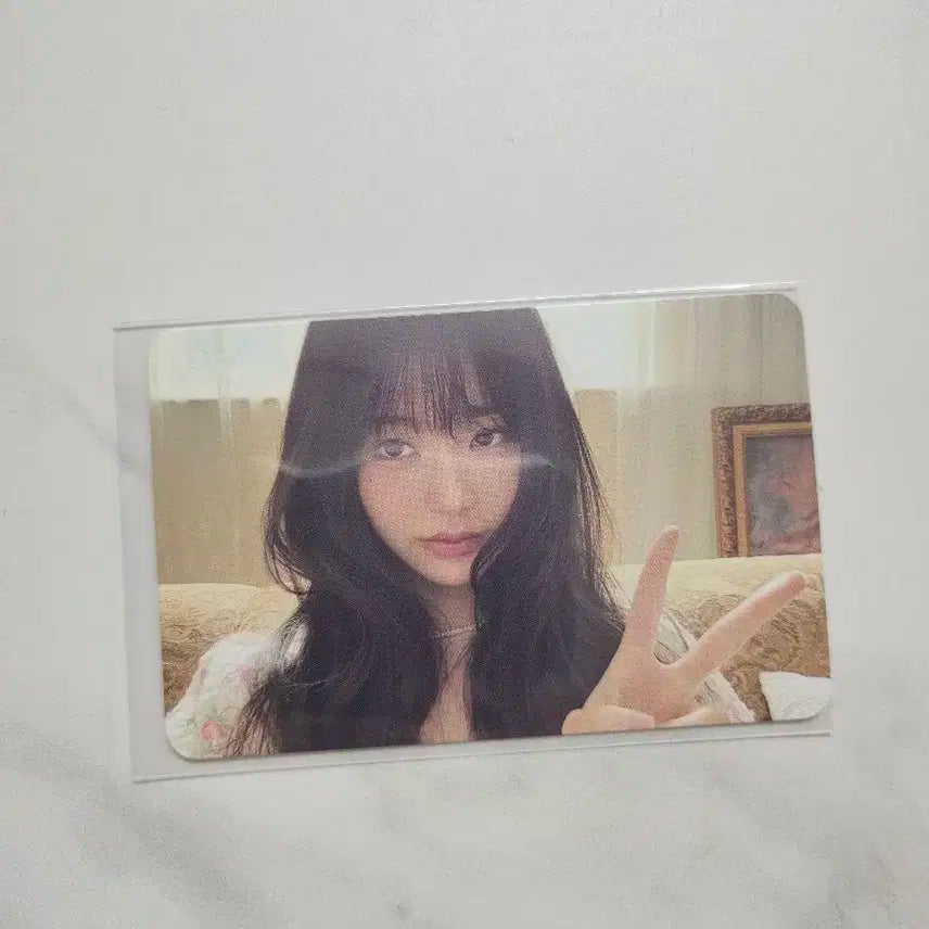 아이브 장원영 시크릿 MD버전 가로 포토카드