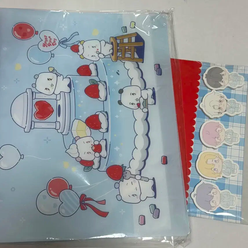 플레이브굿즈 링바인더 스티키 노트 일괄