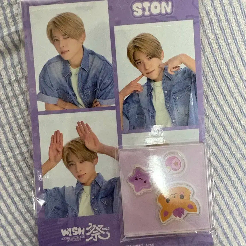 Nct wish 시온 일본 팬미팅 아크릴스티커