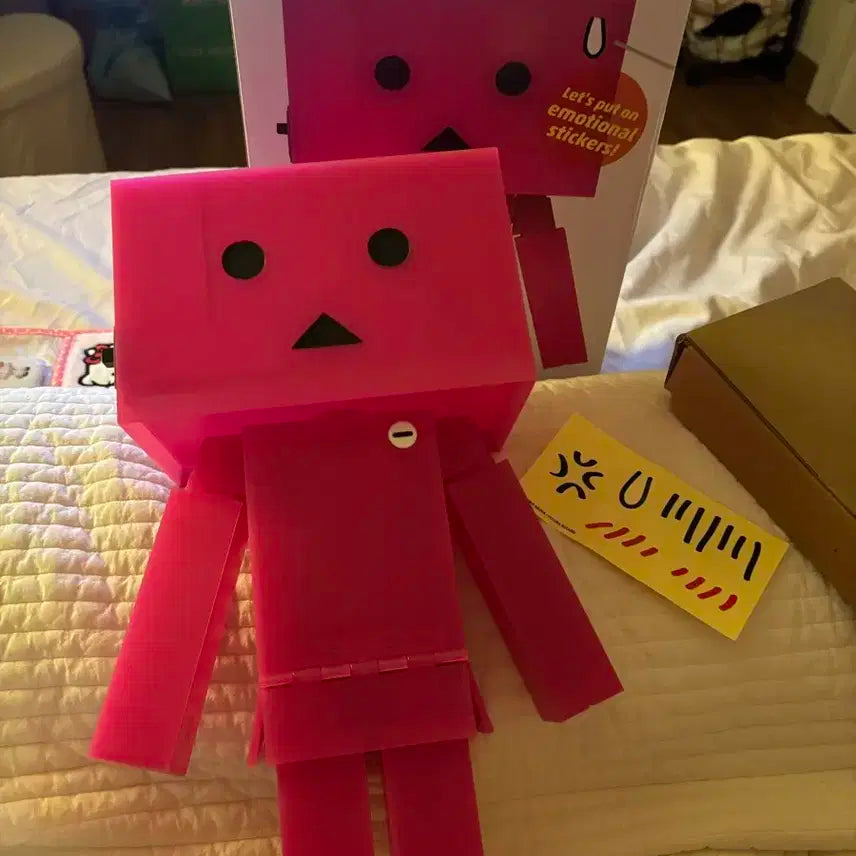 요츠바랑 담보 액션 스티커 넨드로이드 피규어