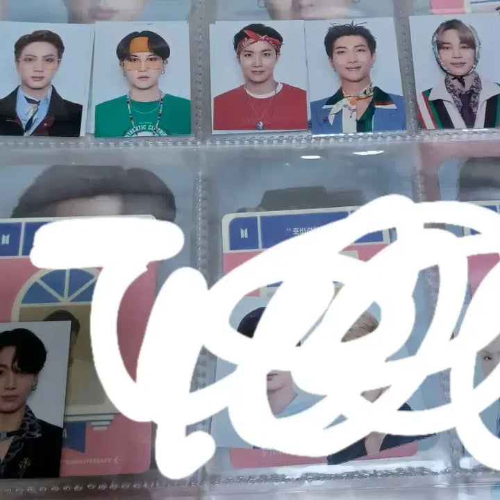 (7장 일괄) 2021 시즌그리팅 증명사진 BTS 방탄소년단