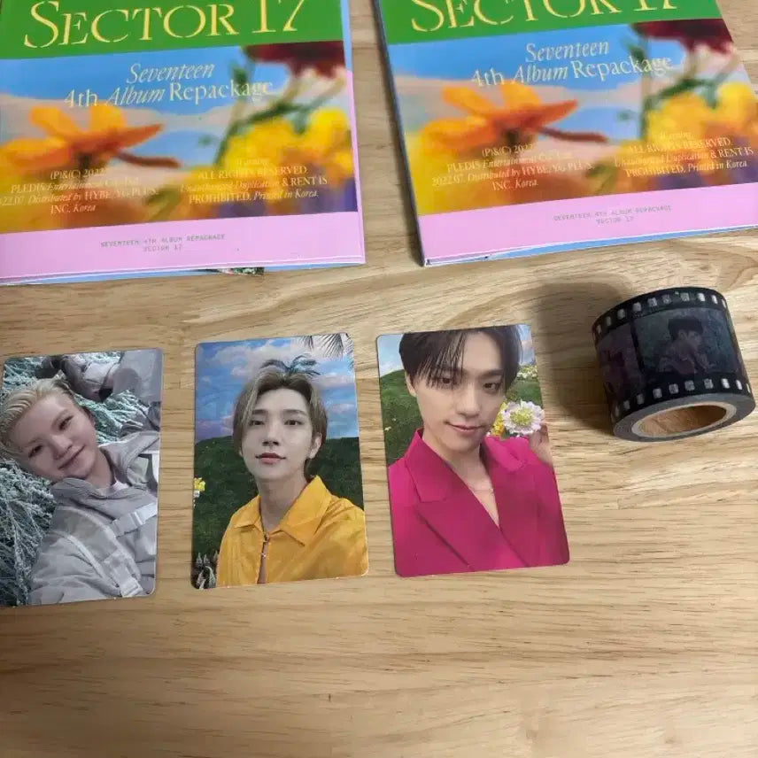 세븐틴 섹터17 앨범 포카