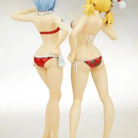 페어리테일 크리스마스 한정판 루시&유키노 피규어