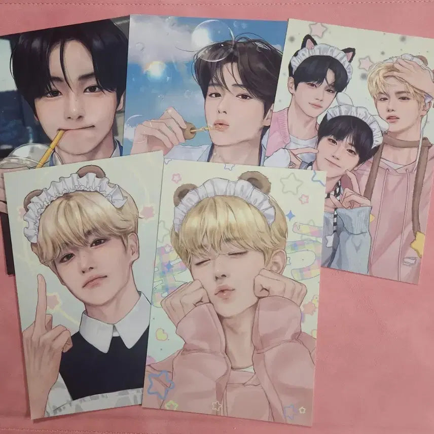 더보이즈 현재 띠아강님 엽서 포카 증명사진 일괄 양도
