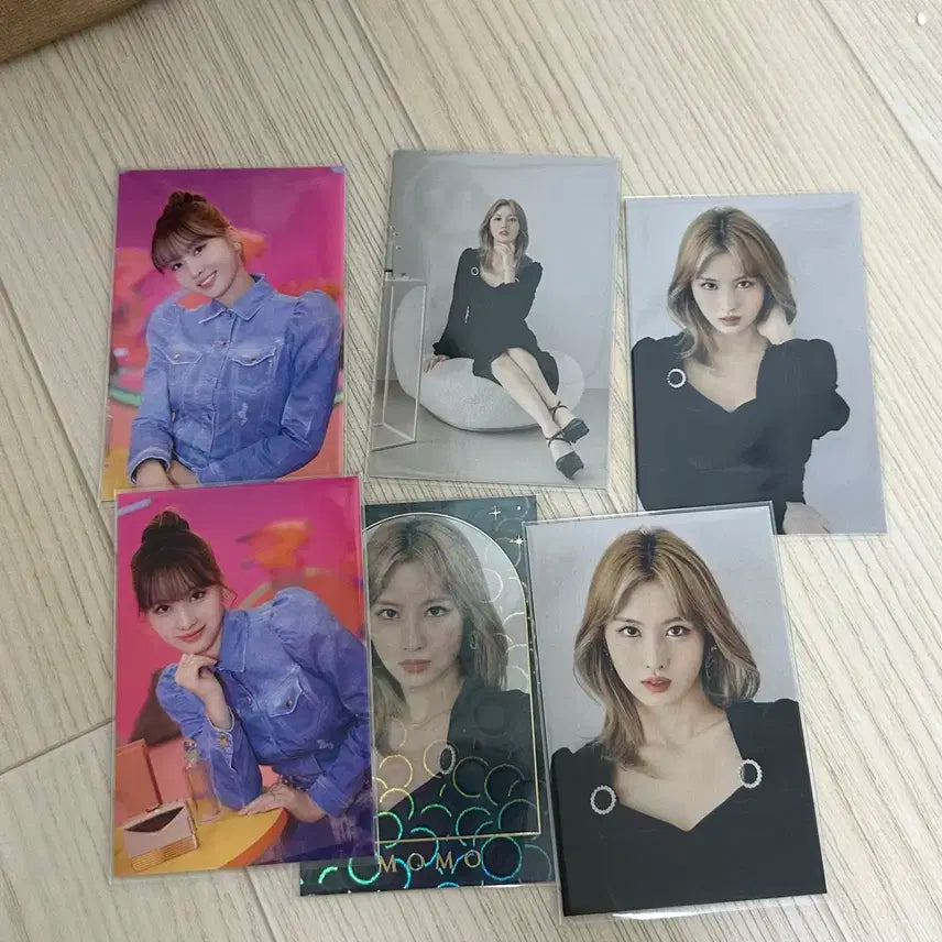 트와이스 네 번째 월드투어 랜덤카드 모모set