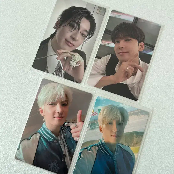 세븐틴 원우 포카 4개 일괄