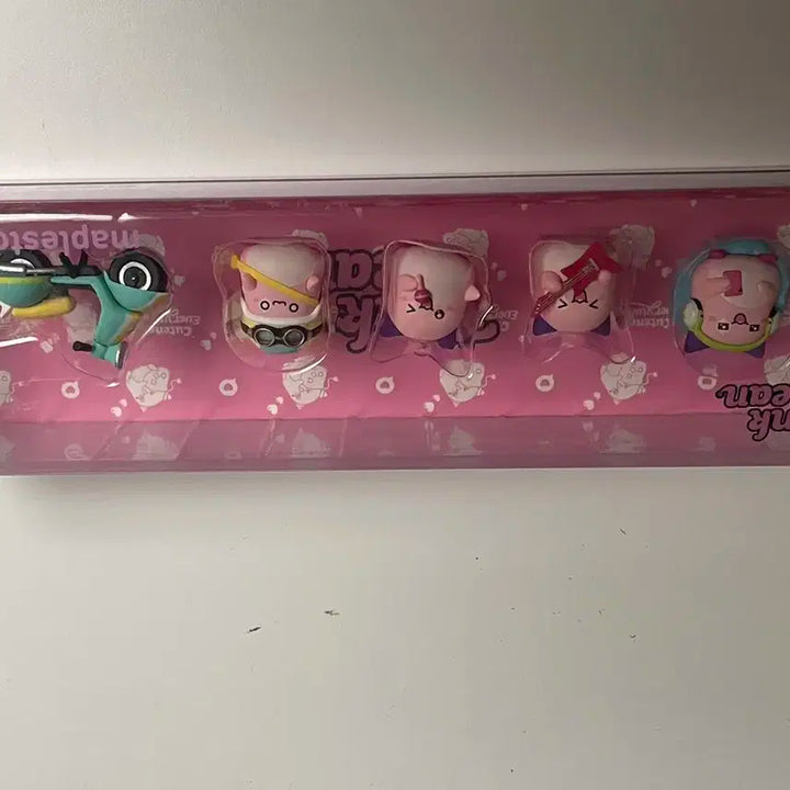 핑크빈 피규어 gs