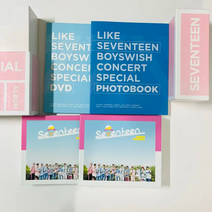 세븐틴 1집 러브레터 리패키지 앨범 스페셜 에디션 DVD