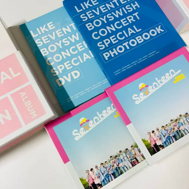 세븐틴 1집 러브레터 리패키지 앨범 스페셜 에디션 DVD