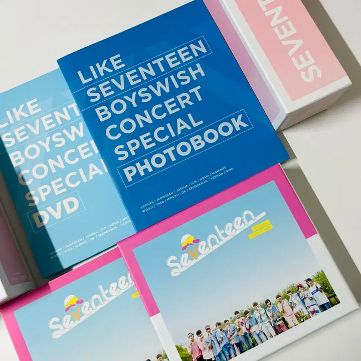 세븐틴 1집 러브레터 리패키지 앨범 스페셜 에디션 DVD