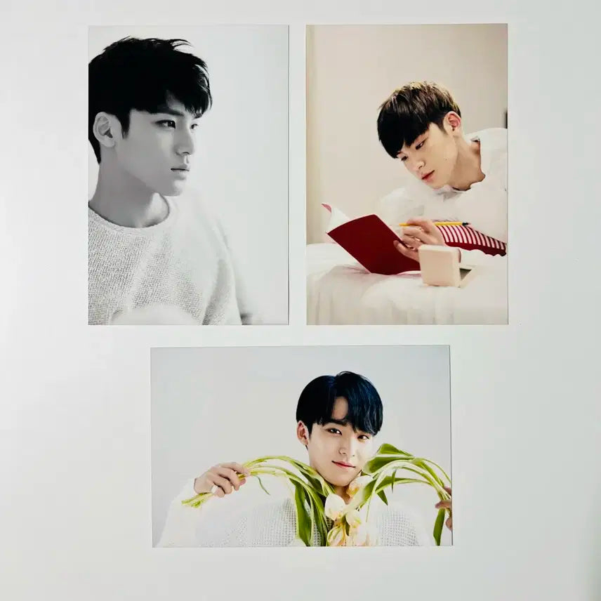 세븐틴 민규 3주년 전시회 17's cut 인화사진 일괄