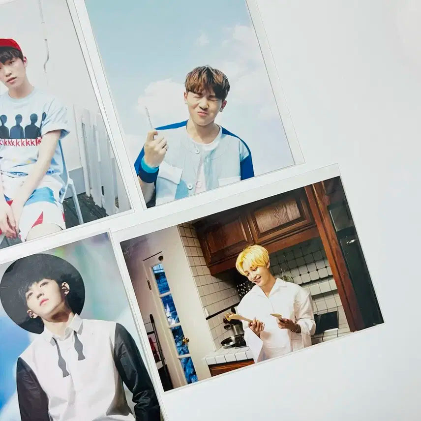 세븐틴 3주년 전시회 17's cut 인화사진 일괄