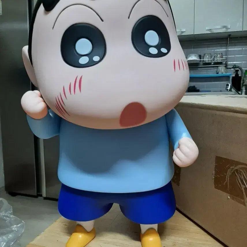 짱구 피규어 대형 42cm
