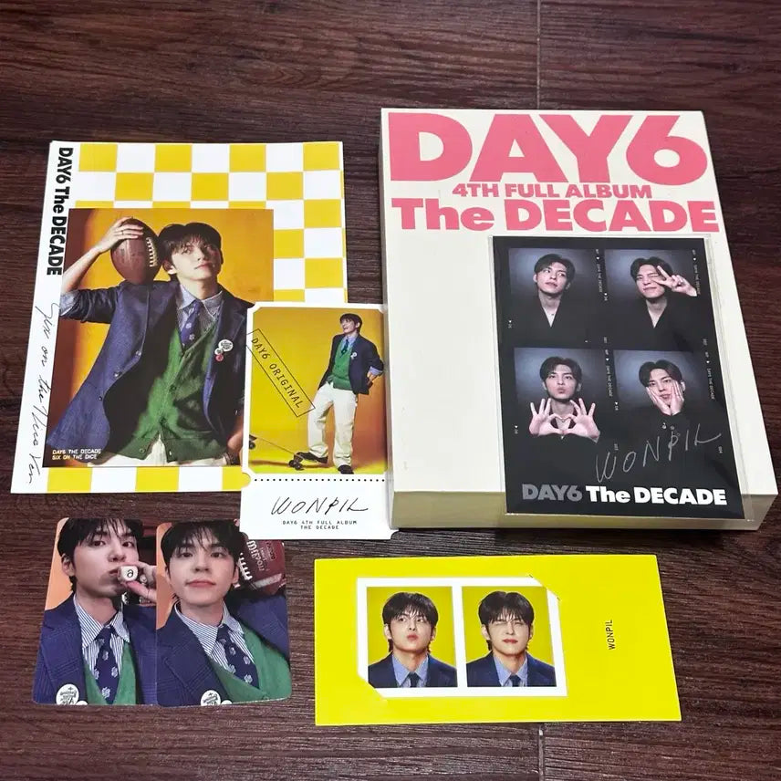 데이식스 <THE DECADE> 원필 풀셋 앨범 (다이스 풀세트 세트)
