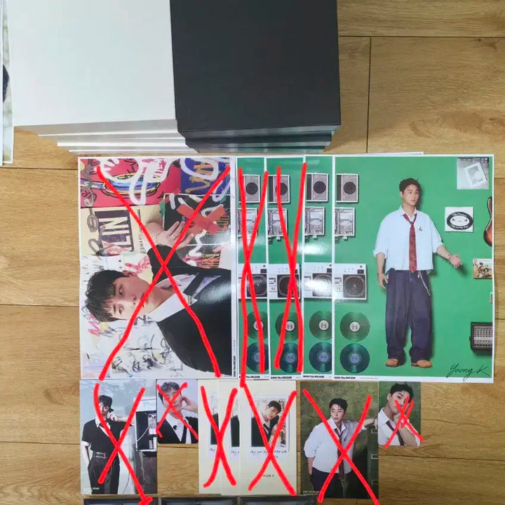 데이식스 데케이드 성진 메세지포토x(시티ver,초판o)