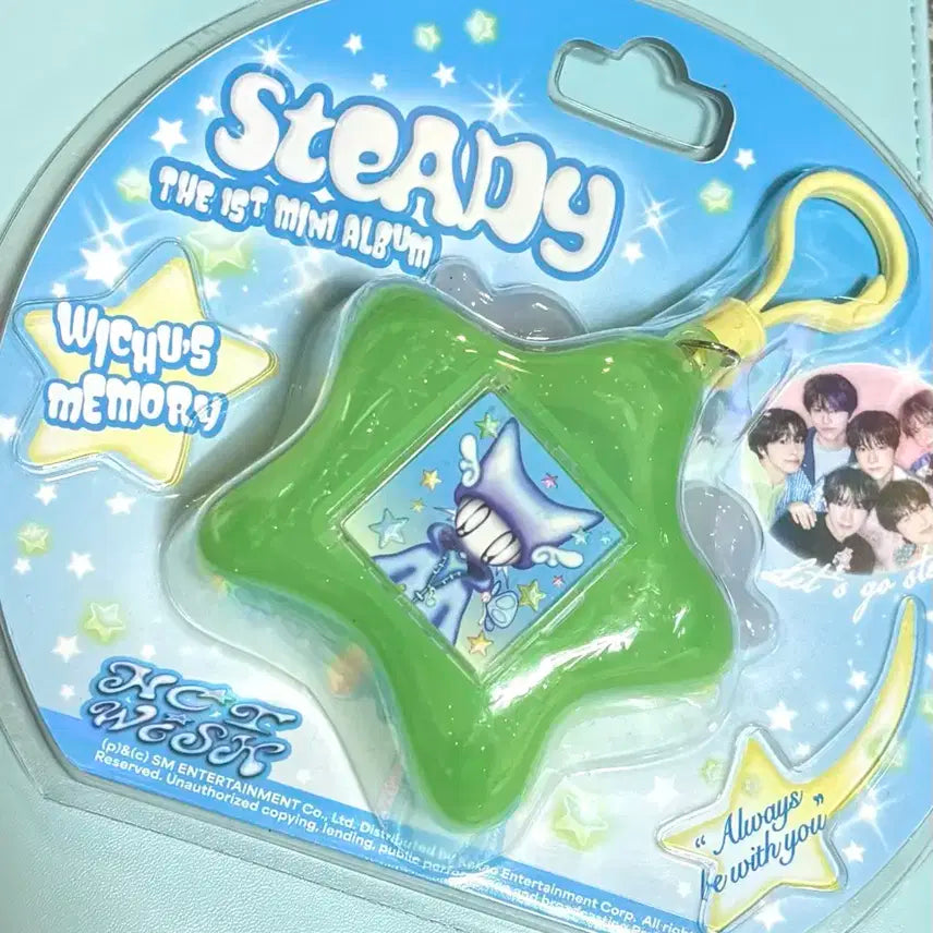 엔시티위시 스테디 유우시 키링 앨범 + 리쿠 포토카드 쿠우쿠우 세트