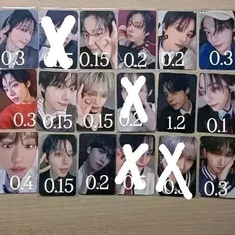 원어스 서호이도건희환웅시온 포카 양도