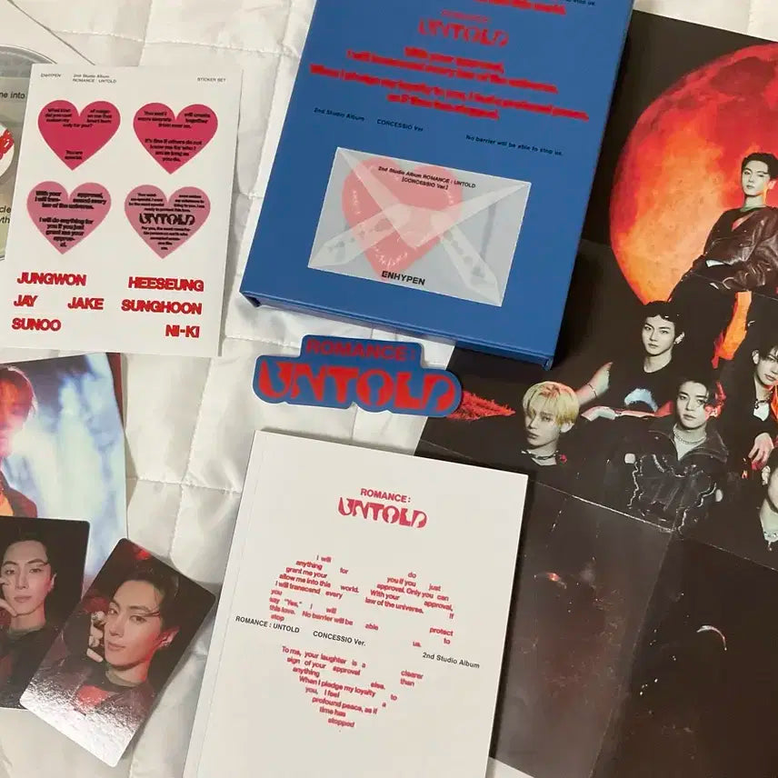 ENHYPEN 2집 ROMANCE : UNTOLD 앨범