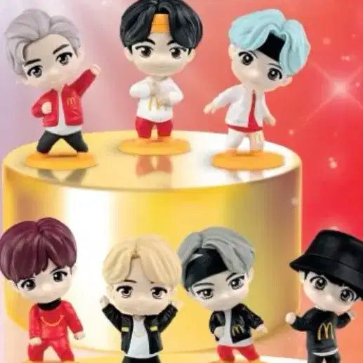 BTS 해피밀 맥도날드 (타이니탄) 2차 (슈가뺀 세트)