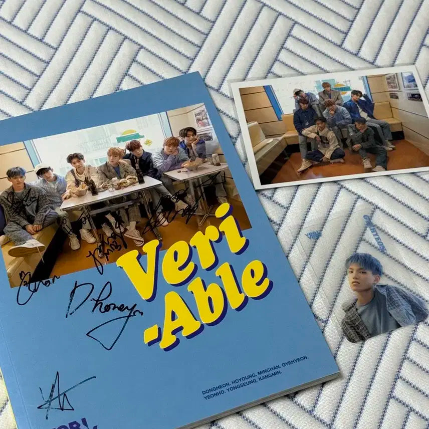 (희귀) 베리베리 미니2집 딱잘라서말해 친필 싸인 사인앨범 포카 유강민