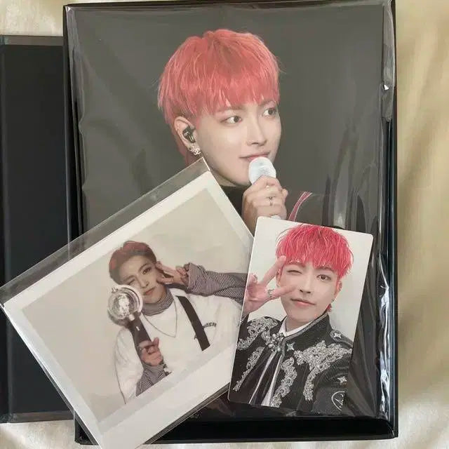 에이티즈 dvd 특전 홍중 포카 폴라로이드 세트