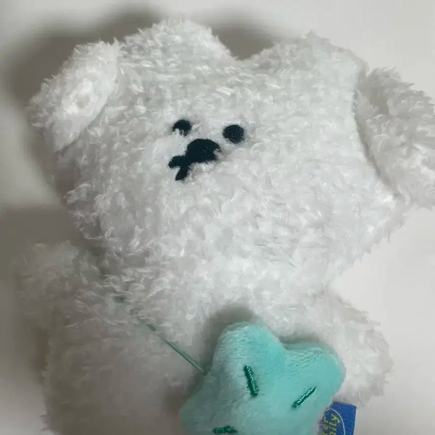 버터샵 강아지 인형 화이트