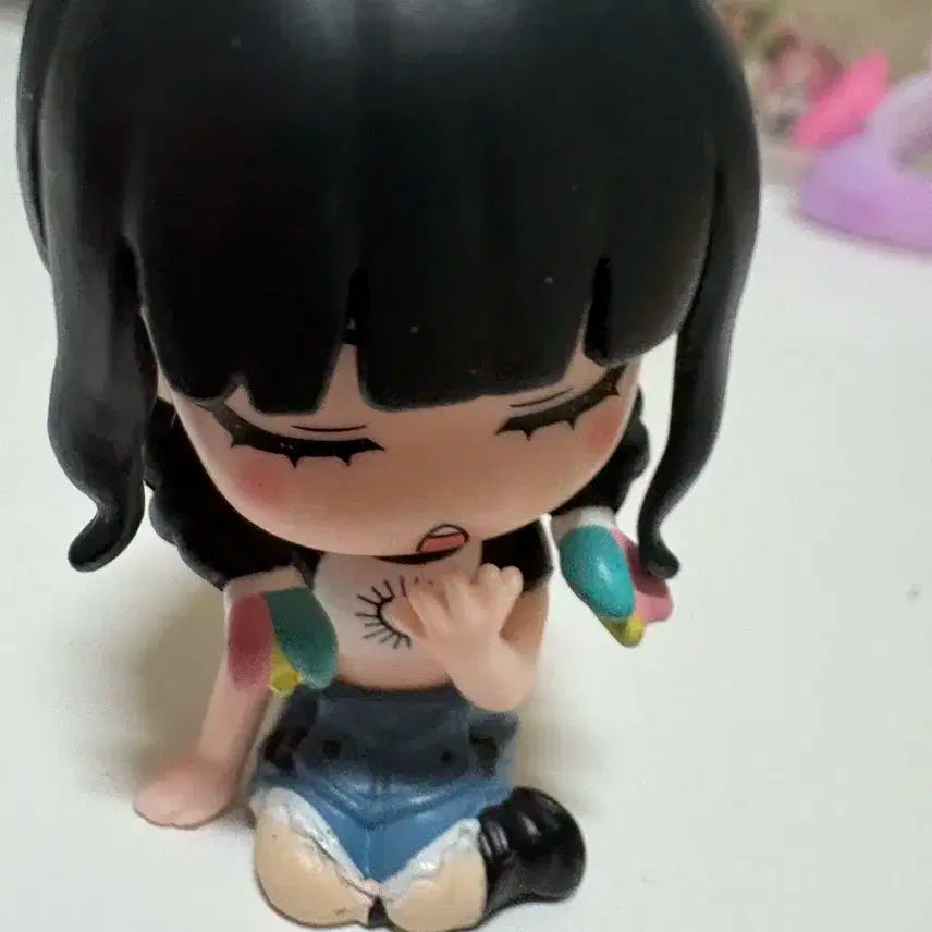 르세라핌 피규어 홍은채 가챠