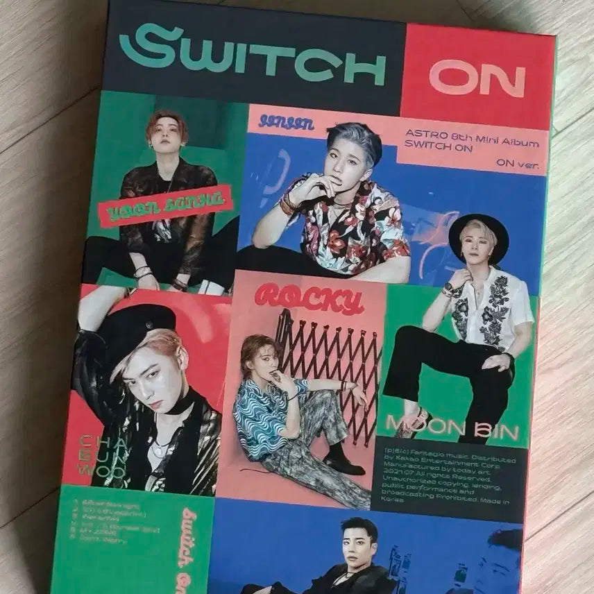 아스트로 Switch On 앨범 ON 버전