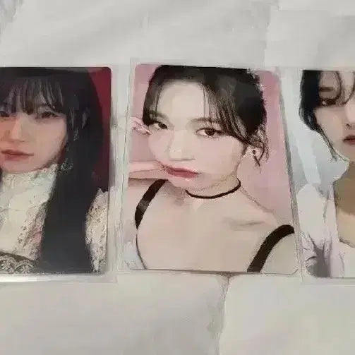 프로미스나인 멤버십 + 시그 포카 3장 백지헌