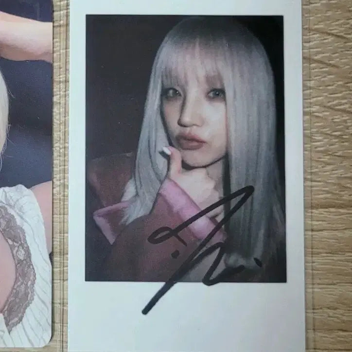 아이들 우기 굿띵 에버라인 럭드 미공포 포카 포토카드 IDLE 여자아이들