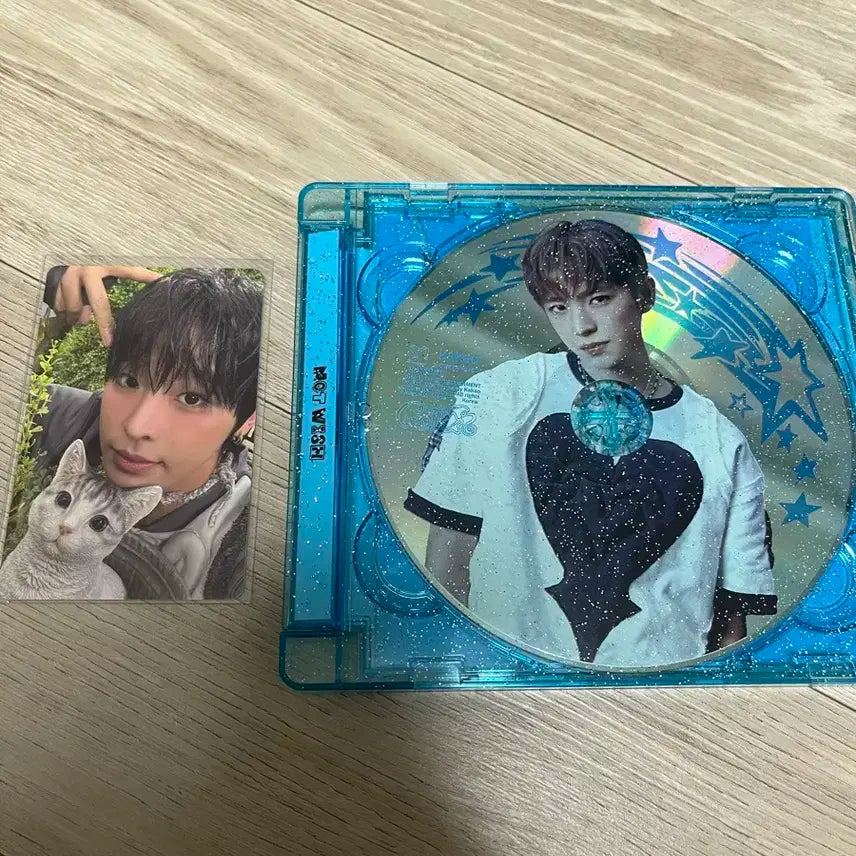 엔시티위시 컬러 쥬얼 개봉 유우시 앨범 리쿠 포토카드 포카