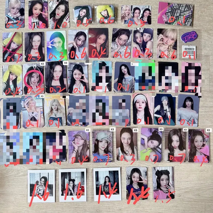 베이비몬스터 DRIP 팝업 포카 양도