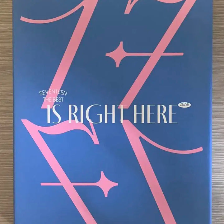 세븐틴 The Best 앨범 Is Right Here Dear 윤정한버전