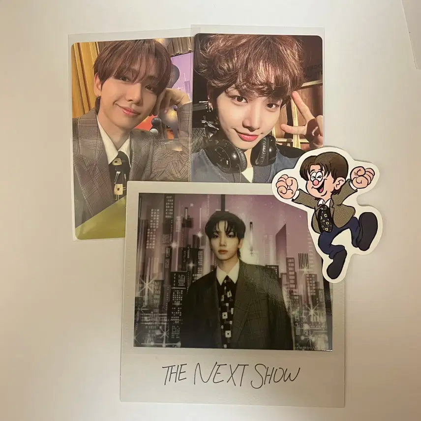 보넥도 시그 포카 2장 + 스티커 1장 + 폴라로이드 (명재현 ver.)