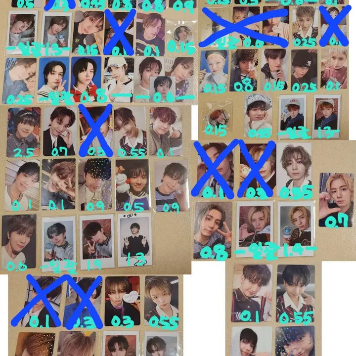 보넥도 보이넥스트도어 보이라이프 앨포 포카 유니버셜 미공포 양도 성호