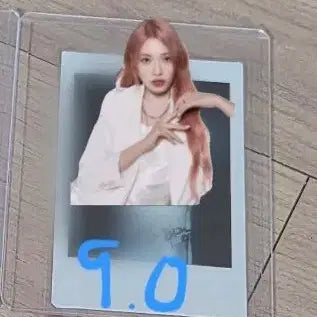 빌리 billlie 하람 싸폴 싸인폴라로이드