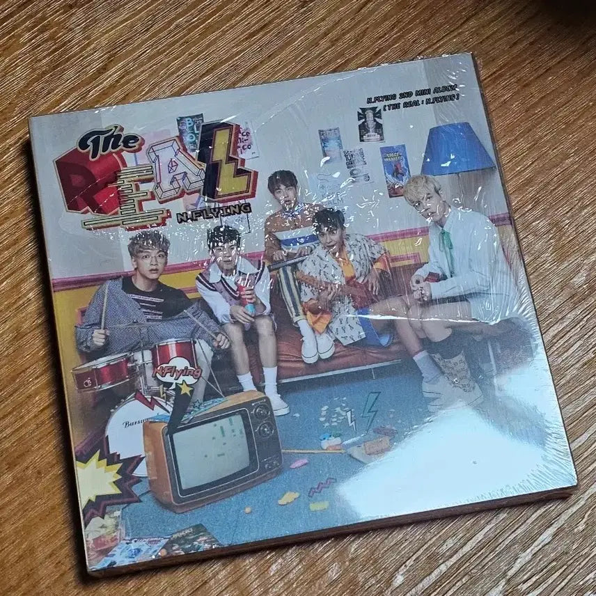 엔플라잉 the real 진나 앨범 미개봉/비닐손상