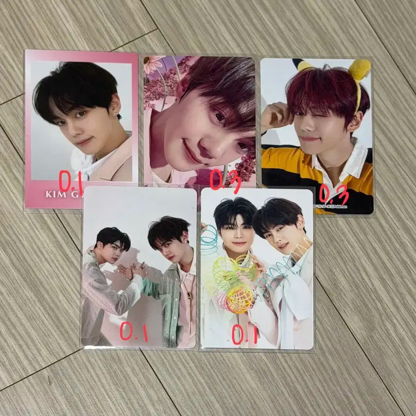 제로베이스원 제베원 김규빈 일본특전 포카 양도