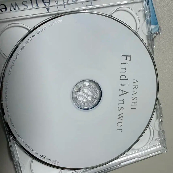 아라시 Find the answer 앨범 CD