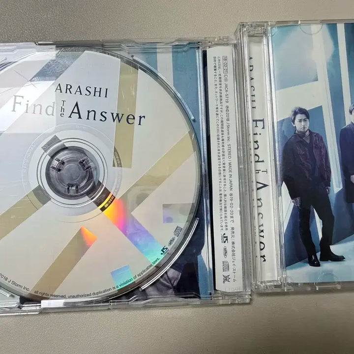 아라시 Find the answer 앨범 CD