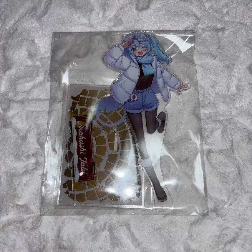 스텔라이브 겨울 아크릴 타비 굿즈