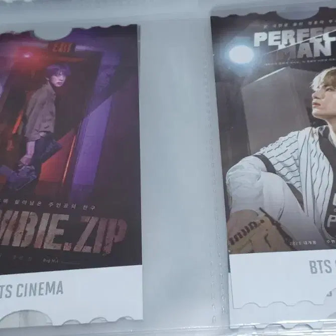 (7장 일괄) 방탄소년단 시네마 포카 엽서 BTS