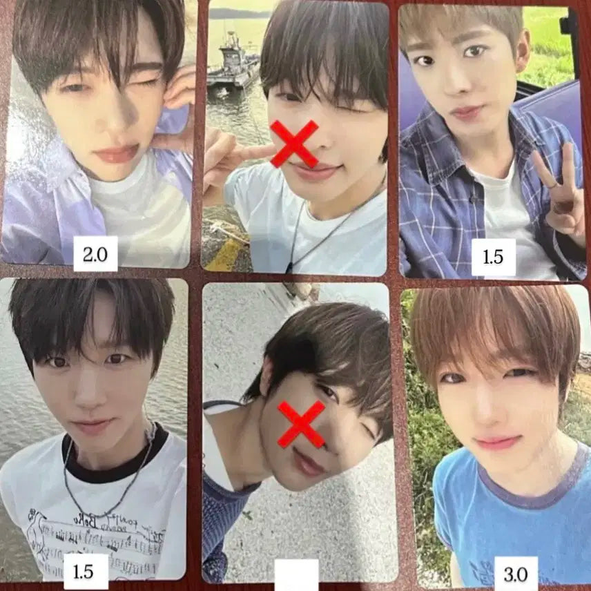 엔시티 위시 컬러쇼케 당첨자 시온 유우시 재희 사쿠야 포카 판매분철/돌츄